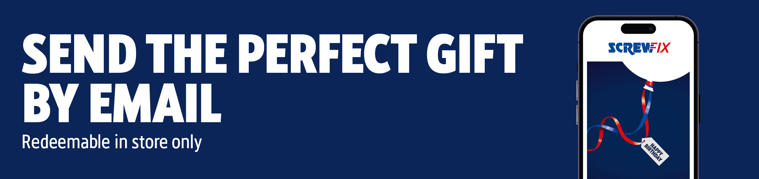 Screwfix Banner